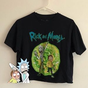 rick and morty shirt hot topic